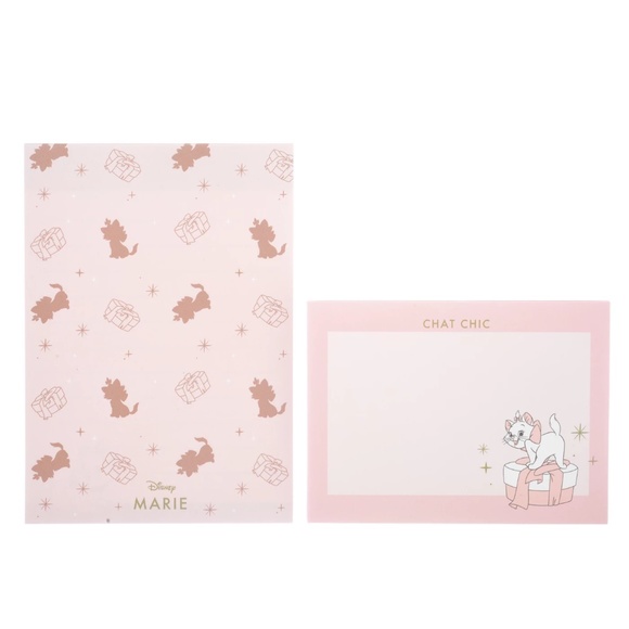 Disney Other - NEW NWT Disney Japan Marie Aristocats Mini Stationery Letter Set Kawaii